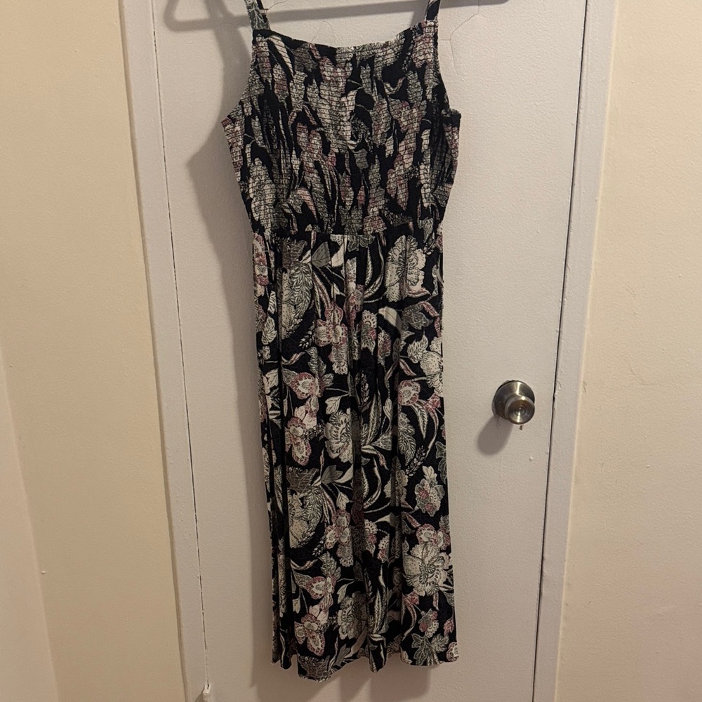 Old Navy Black /Cream Summer Dress